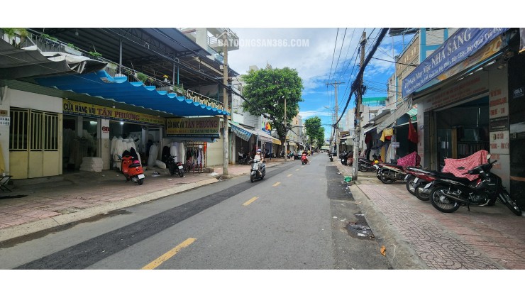 Cho Thuê Nhà Mặt Tiền KHU CHỢ VẢI SẦM UẤT Q.Tân Phú 132m², NGANG 6M -